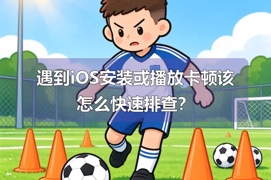 遇到iOS安装或播放卡顿该怎么快速排查？